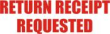 1504 - Return Receipt Requested 1504XS