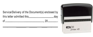 ON10S - "Delivery" Self-Inking Stamp