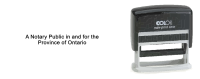 ON14S-"Notary" Self-Inking Stamp 