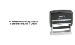 ON19-S - ON19S-"Commissioner" Self-Inking Stamp
