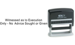 ON21-S - ON21S - "No Advice" Self-Inking Stamp