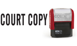 ON42-S - ON42S - General Legal COURT COPY Self-Inking Stamp