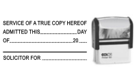 ON5S-Certified <br/>"True Copy" Stamp