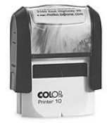 P10 Self-Inking Stamp<br>3/8" x 1-3/8"    up to 2 lines