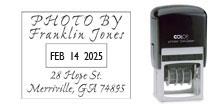 P54 Self-Inking Dater<br>(up to 6 lines of text)