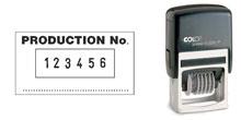  S226/P  6-band SI Number Stamp<br>(up to 2 lines of text)