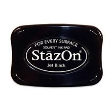 Staz-On Black Ink Pad