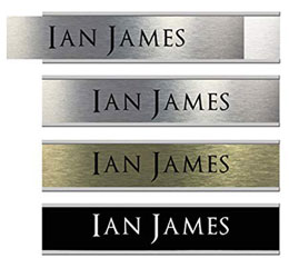 Name Plates & Badges