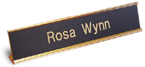 Desk Plates